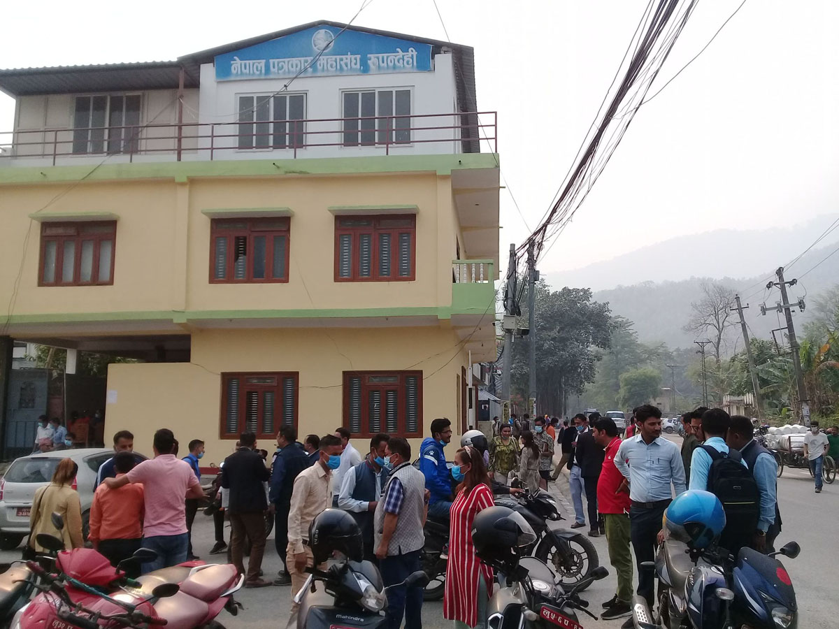 तात्यो पत्रकारहरुको चुनावी माहोल, शाखाहरुमा उमेद्वारी दर्ता